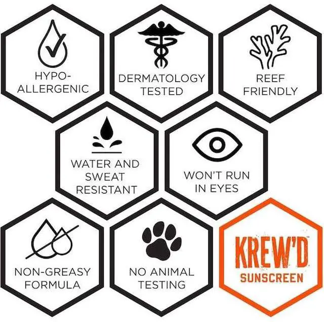 Alt view image 8 of 11 - Ergodyne KREW'D Sunscreen Lotion SPF 50 8 Oz. (16631)