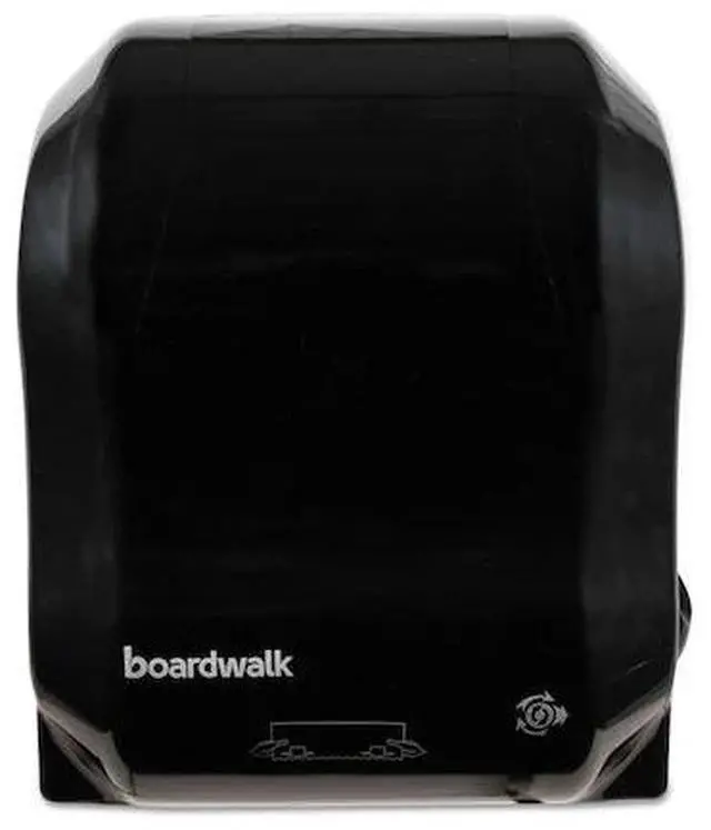 Alt view image 5 of 13 - Boardwalk BWK1501 Xtra Mechanical Towel Dispenser, 16.81" x 12.13" x 9.81" - Black