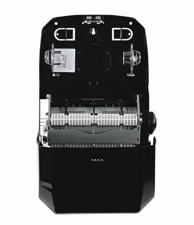 Alt view image 9 of 13 - Boardwalk BWK1501 Xtra Mechanical Towel Dispenser, 16.81" x 12.13" x 9.81" - Black