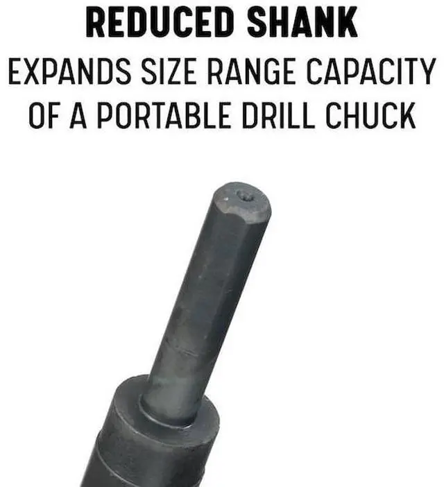 Alt view image 2 of 2 - DRILL AMERICA DWDDL18X9/16X1/2 9/16" x 18" HSS Extra Long Drill Bit with
