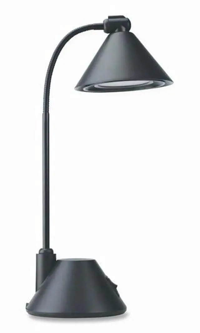 Alt view image 15 of 17 - LED Task Lamp, 2 Prong, 17"High, Black ALELED932B