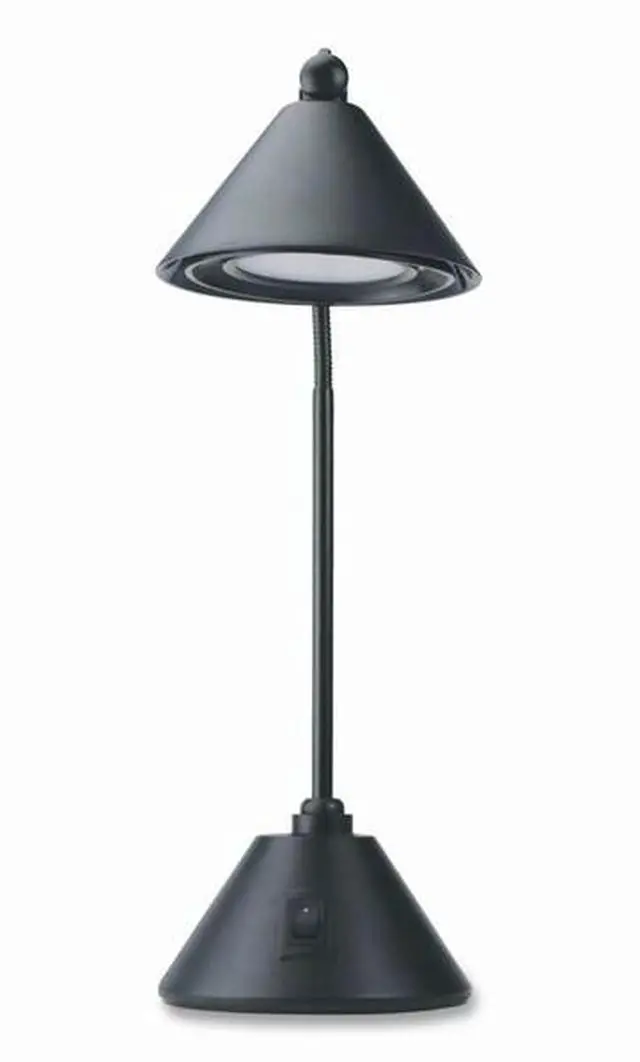 Alt view image 16 of 17 - LED Task Lamp, 2 Prong, 17"High, Black ALELED932B