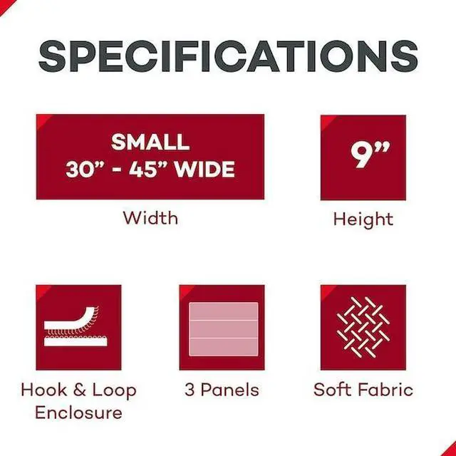 Alt view image 2 of 3 - DEALMED 781931 Abdominal Binder, 3 Panel, 9", Small, 30" - 45", Ea.