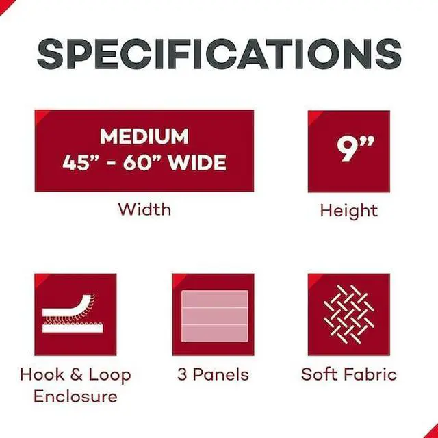 Alt view image 2 of 3 - DEALMED 781932 Abdominal Binder, 3 Panel, 9", Medium, 45" - 60", Ea