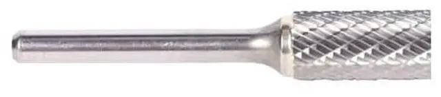 Alt view image 3 of 10 - Drill America DUL Series Solid Carbide Bur, Double Cut, SA5 Cylindrical, 1/4" Shank, 1/2" Head Diameter, 1" Cutting Length (Pack of 1)