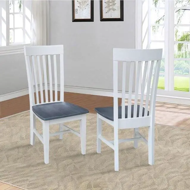 Alt view image 5 of 7 - WHITEWOOD INDUSTRIES C05-465P Chairs, Wood Back, 40.2 W 22 H