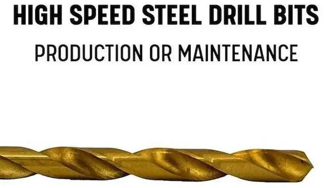 Alt view image 2 of 7 - DRILL AMERICA DWD15J-TN-SET 15 Piece Tin Coated Jobber Length Drill Bit Set,