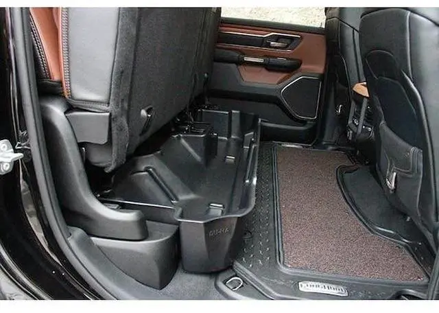 Alt view image 11 of 16 - DU-HA 30100 Underseat Gun Storage System for 19-21 Dodge Ram 1500 Crew Cabs