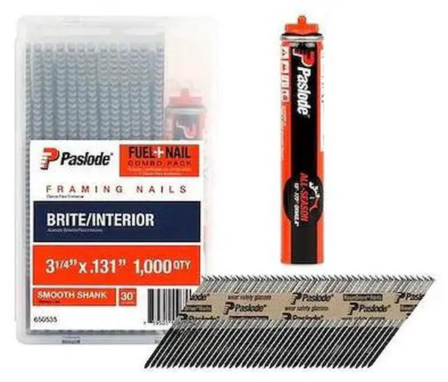 Alt view image 2 of 3 - Paslode Fuel/Framing Nail, 3-1/4 In,PK1000  650535