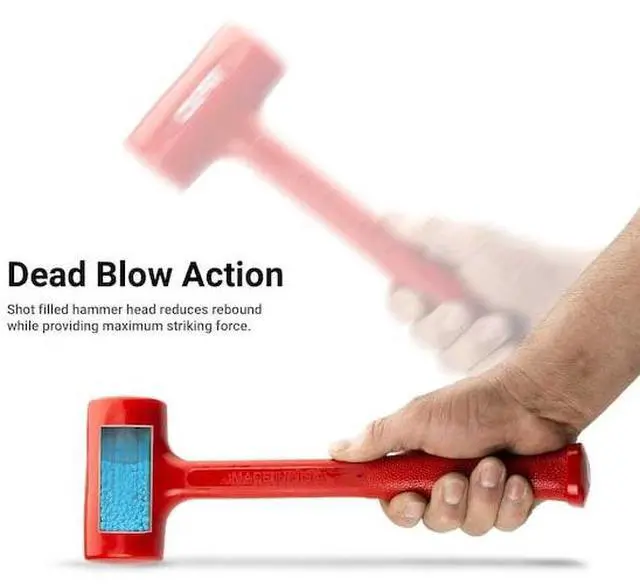 Alt view image 2 of 5 - CAPRI TOOLS CPDB45 45 oz. Dead Blow Hammer