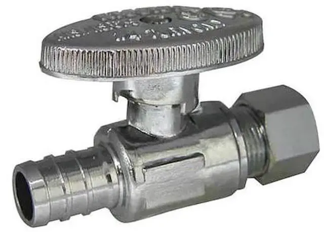 Alt view image 2 of 2 - Kissler & Co 1/4-Turn Stop,Straight,1/2 Inx3/8 In HAWA 88-9020