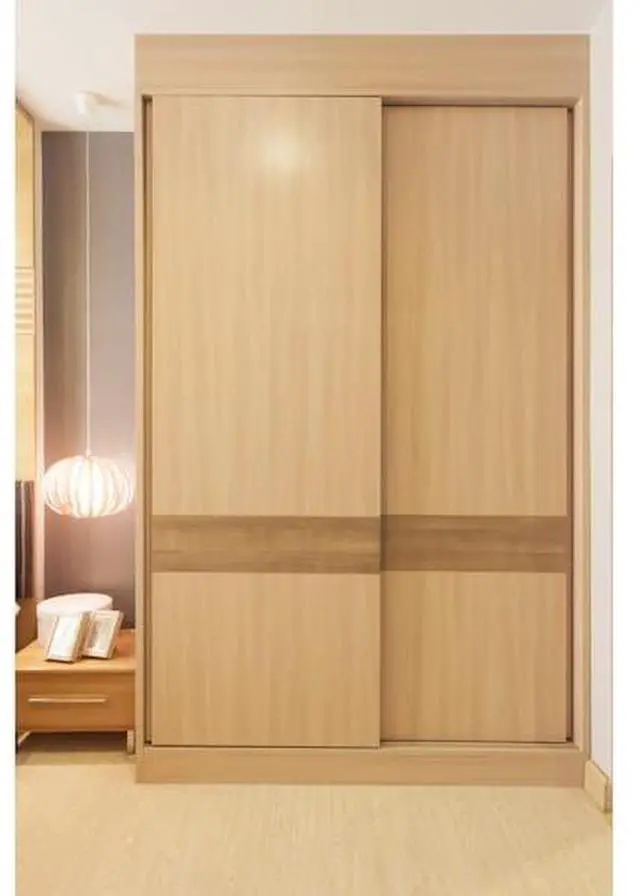 Alt view image 2 of 3 - RICHELIEU 14696BC 96 in 2430 mm Bypass Door Hardware Kit, Zinc and Brass