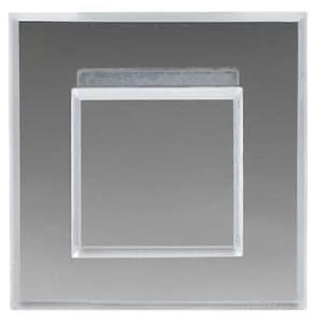 Alt view image 4 of 5 - RICHELIEU BP50011 1 25/32"x1 25/32"(45mm x 45mm) Transparent/Clear, Mirror