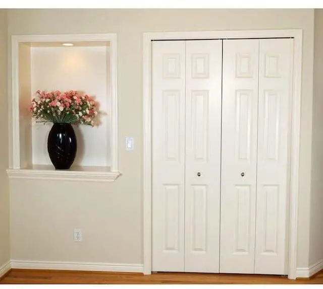 Alt view image 3 of 3 - RICHELIEU 14027WBC 60inch 1520 mm Track, BiFold Door Hardware Kit, White