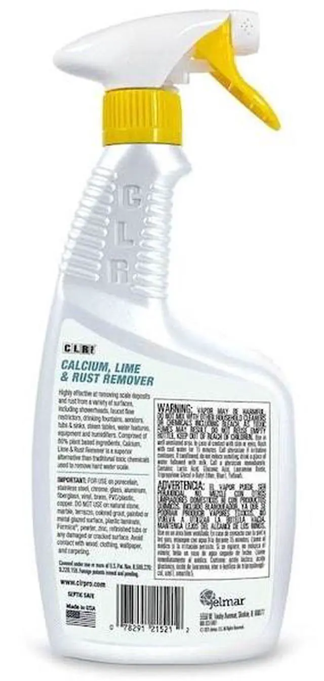 Alt view image 6 of 6 - CLR PRO G-FM-CLR32-6PRO Calcium, Lime and Rust Remover,Spray