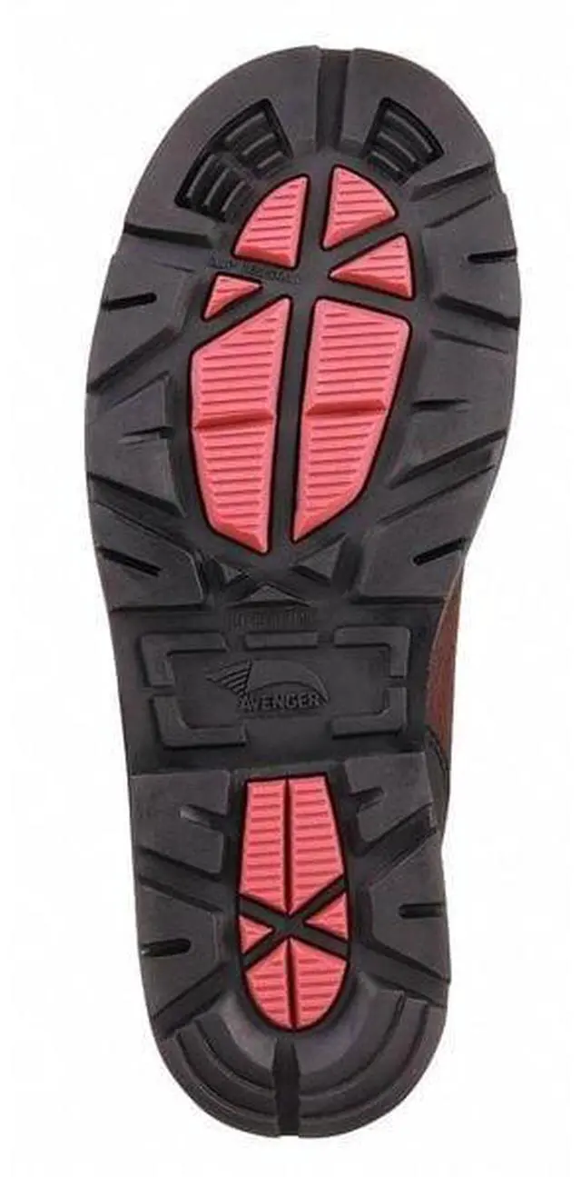 Alt view image 3 of 3 - AVENGER SAFETY FOOTWEAR A7876 Men's Wellington Boot, 7, Composite Toe, 11 in H,