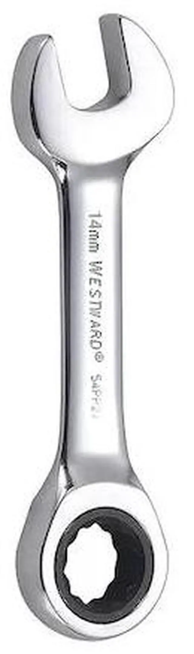 Alt view image 2 of 2 - WESTWARD 54PP27 Wrench, Combination/Stubby, Metric, 14mm