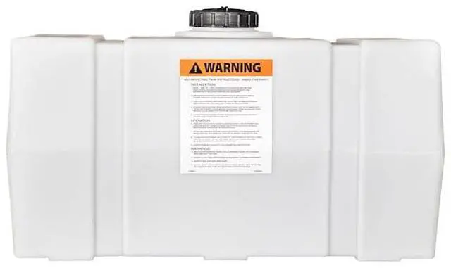 Alt view image 5 of 6 - BUYERS PRODUCTS 82123929 100 Gallon Square Storage Tank - 38x30x29 Inch