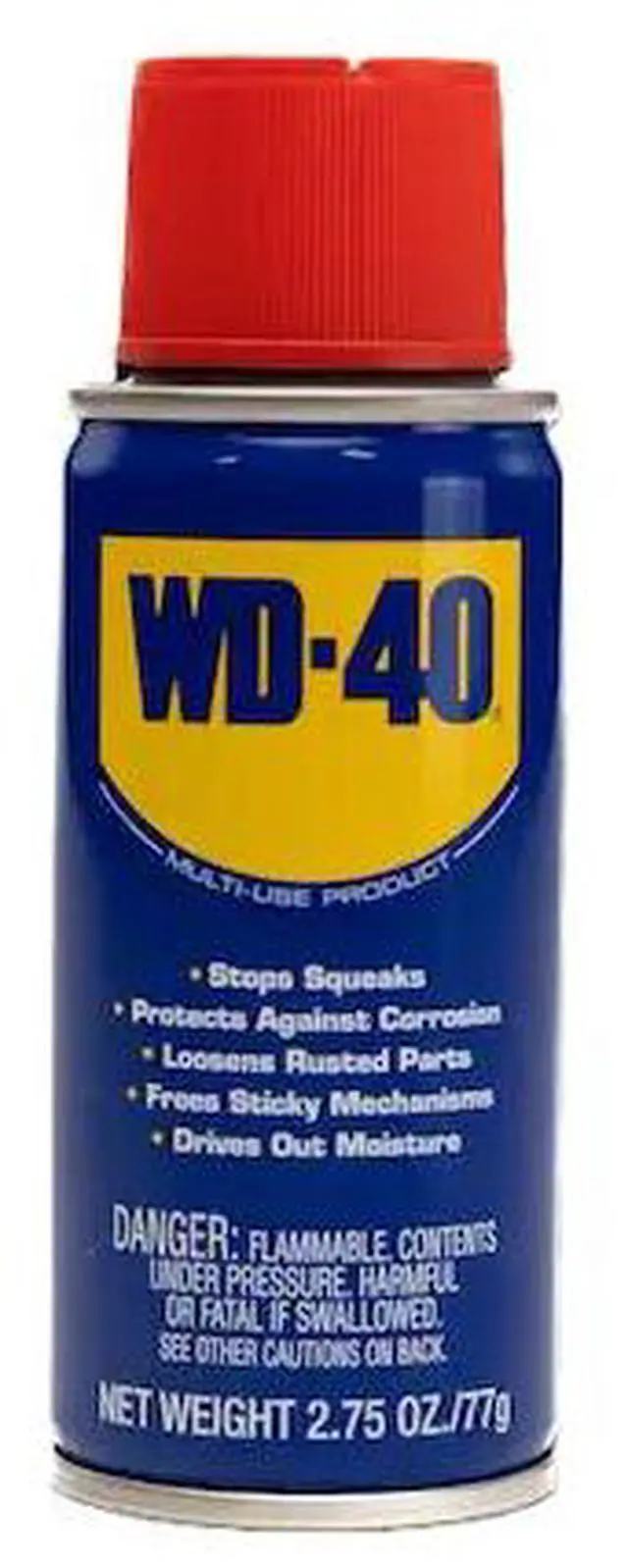 Alt view image 8 of 12 - Lubricant, Aerosol Can, 3 Oz. WD-40 490002