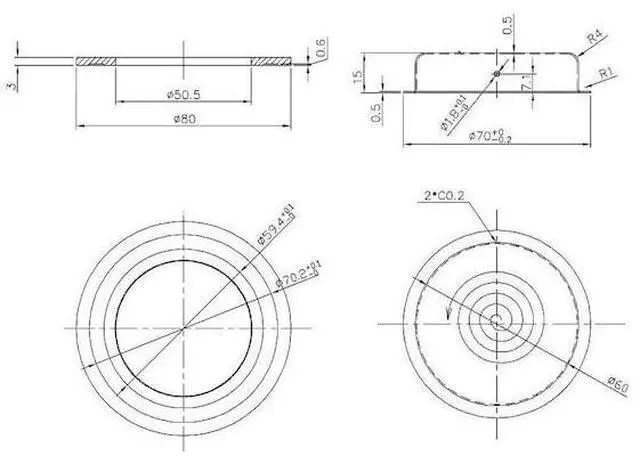 Alt view image 4 of 6 - RICHELIEU 340279195 Brushed Nickel Contemporary Recessed Cabinet Pull
