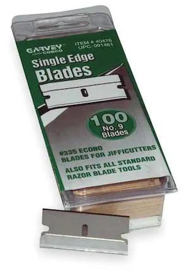 Alt view image 3 of 3 - GARVEY 091461 Utility Blade, Retractable, Utility, General Purpose, 1-1/2" L.