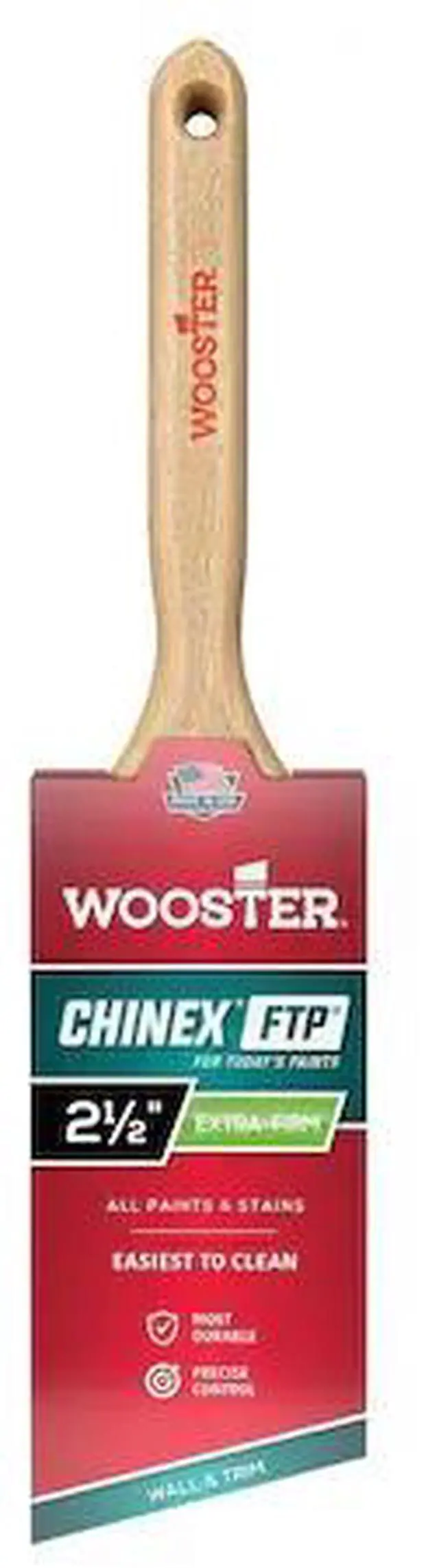 Alt view image 7 of 13 - WOOSTER 4410-2 1/2 2-1/2" Angle Sash Soft, Chinex FTP Bristle, Paint Brush,