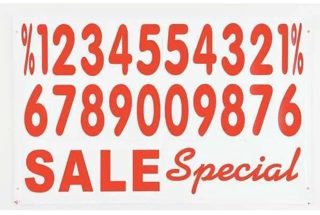 Alt view image 7 of 7 - UNITED VISUAL PRODUCTS UVSS120 Letter Board Sign, 36 in Height, 24 in Width