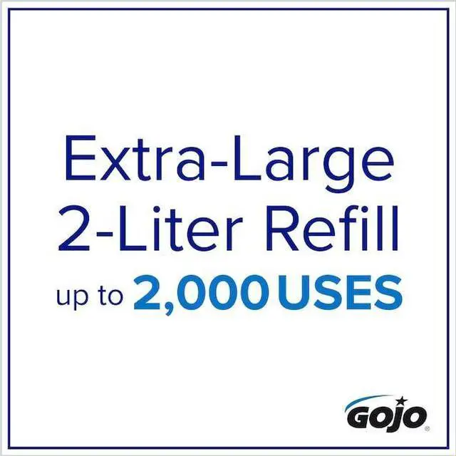 Alt view image 10 of 10 - GOJO 5271-06 FMX-20 2000mL Foam Soap Dispenser, Push-Style, Chrome/Black