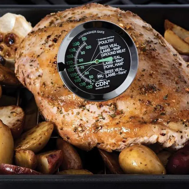 Alt view image 8 of 9 - CDN IRM200-GLOW ProAccurate Meat & Poultry Ovenproof Thermometer