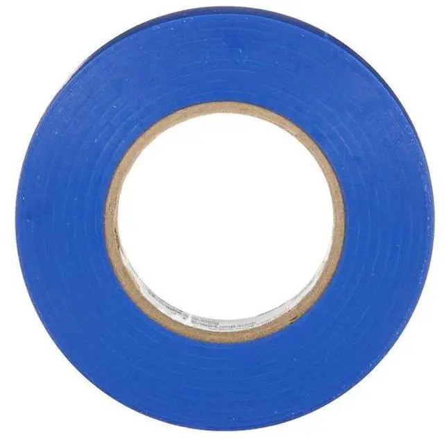 Alt view image 6 of 8 - 3M Temflex Solvent-Free Vinyl Electrical Tape [6 mil] (165): 3/4 in. x 60 ft. (Blue) *10-pack
