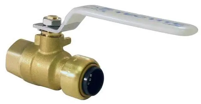 Alt view image 3 of 6 - APOLLO FSBBV12F 1/2 in. Brass Push-to-Connect x Female Pipe Thread Ball Valve