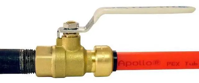 Alt view image 5 of 6 - APOLLO FSBBV12F 1/2 in. Brass Push-to-Connect x Female Pipe Thread Ball Valve