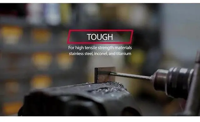 Alt view image 4 of 7 - DRILL AMERICA POUD/ACOJ 1/4" - 1/2" Cobalt Heavy Duty Jobber Length Drill Bit