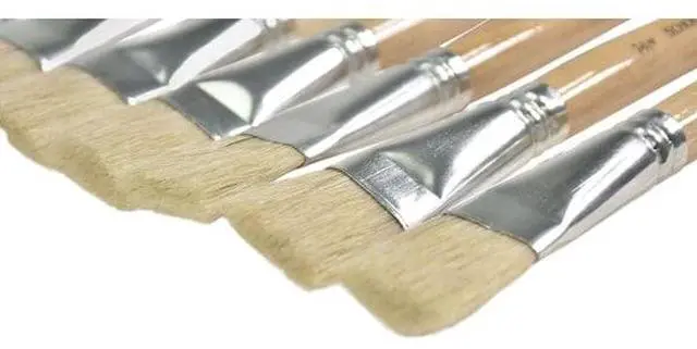 Alt view image 5 of 7 - SCHOOL SMART 1570359 BRUSH WHITE BRISTLE 3/4 IN SH - PACK OF 12 PK