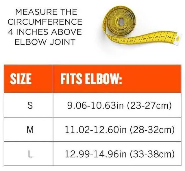 Alt view image 5 of 6 - ERGODYNE 651 Elbow Compression Sleeve, Black, L
