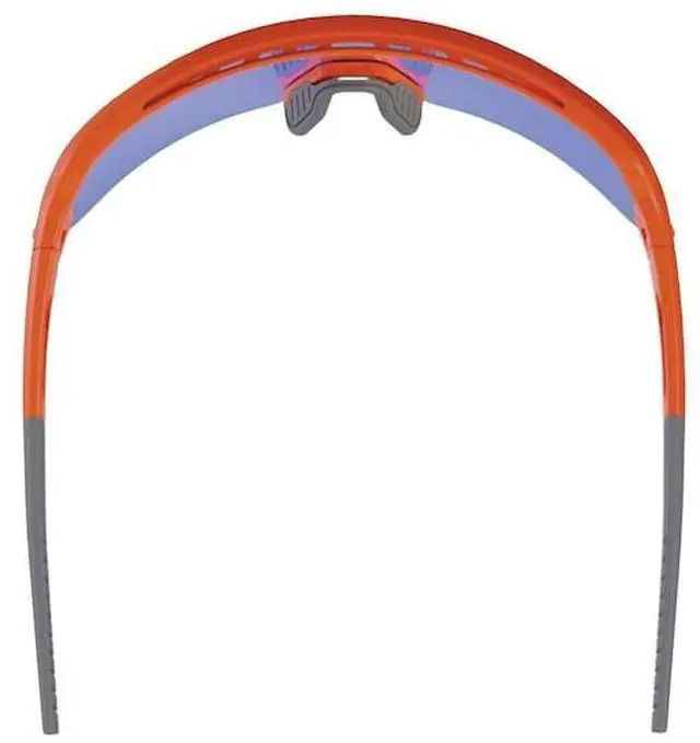 Alt view image 3 of 7 - ERGODYNE AEGIR-MI Safety Sunglasses, Blue Mirror Orange