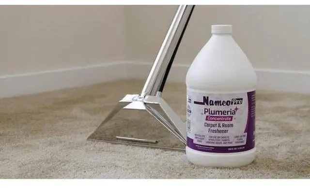 Alt view image 3 of 3 - NAMCO MANUFACTURING 5100 Carpet Deodorizer and Freshener, Plumeria Scent, 1 gal.