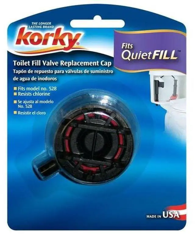 Alt view image 3 of 4 - KORKY R528 Replacement Cap, Korky QuietFill