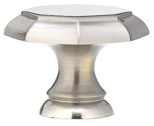 Alt view image 4 of 6 - RICHELIEU BP14630195 1 3/16 in (30 mm) Brushed Nickel Transitional Brass