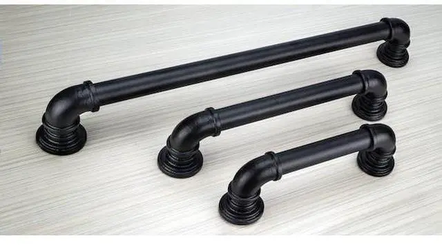 Alt view image 3 of 5 - RICHELIEU BP9547224900 8-13/16 in. (224 mm) Center-to-Center Matte Black Forged