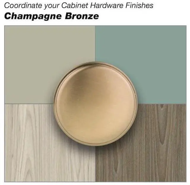 Alt view image 2 of 6 - RICHELIEU BP8716480CHBRZ Torino Collection 18 7/8-inch (480 mm) Champagne