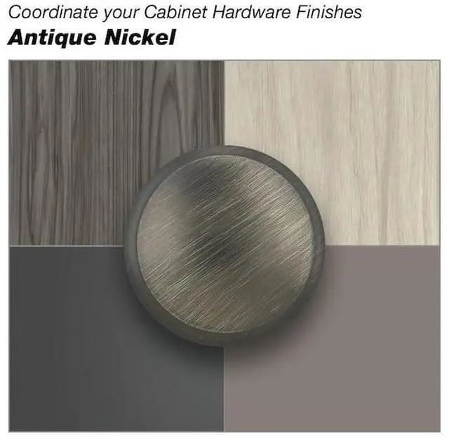 Alt view image 2 of 5 - RICHELIEU BP2606320143 12 5/8 in (320 mm) Center-to-Center Antique Nickel