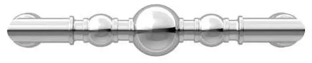 Alt view image 3 of 6 - RICHELIEU BP8789128140 Firenze Collection 5 1/16-inch (128 mm) Chrome