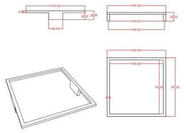 Alt view image 5 of 5 - RICHELIEU 1015160900 6 5/16 in (160 mm) Center-to-Center Matte Black