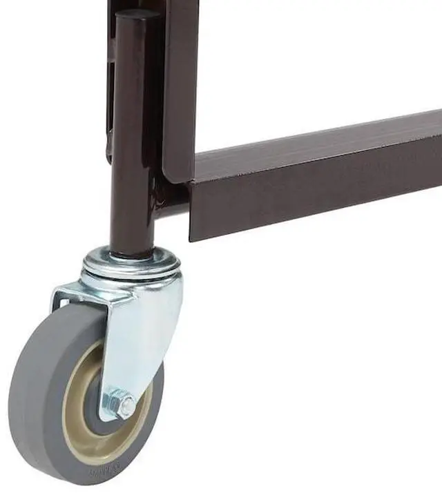 Alt view image 6 of 6 - NATIONAL PUBLIC SEATING 42-8-60 Table/Chair Storage Truck With Checkerette Bars