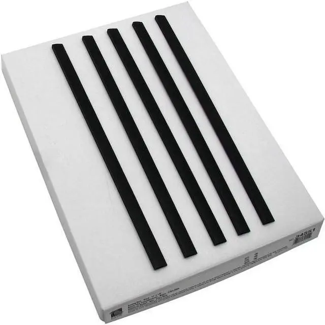 Alt view image 10 of 11 - C-Line 34551 Binding Bars Only, 11 x 1/8, Black - 100/Box - CLI-34551