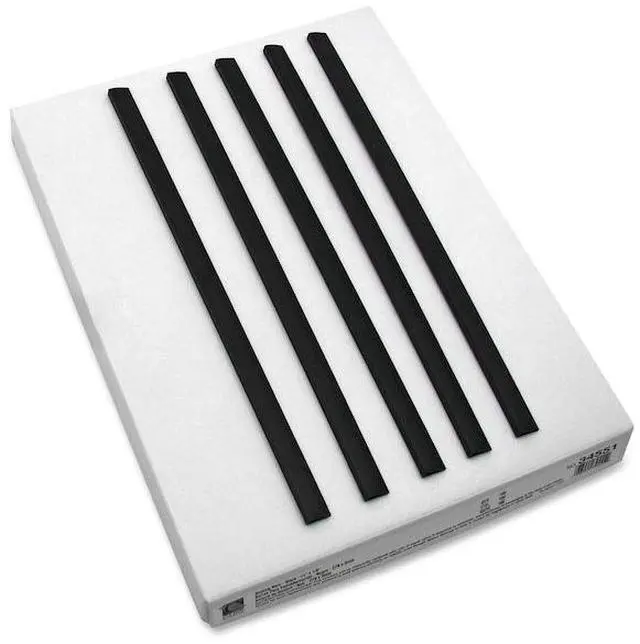 Alt view image 11 of 11 - C-Line 34551 Binding Bars Only, 11 x 1/8, Black - 100/Box - CLI-34551