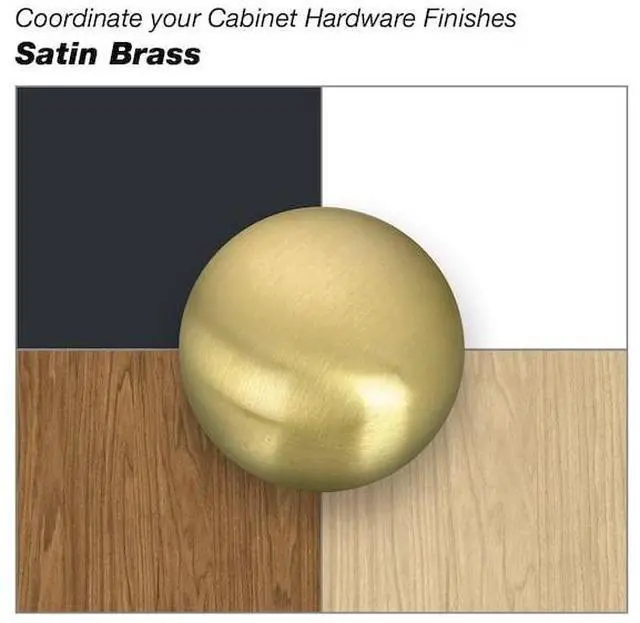 Alt view image 2 of 6 - RICHELIEU BP7238320160 12 5/8 in (320 mm) Center-to-Center Satin Brass