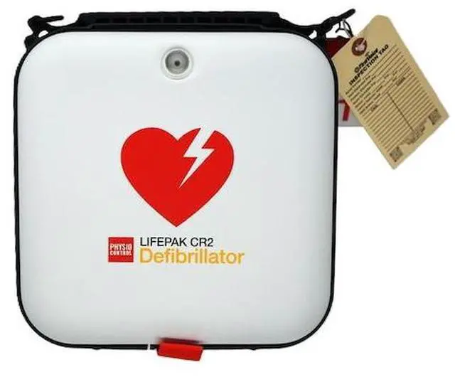 Alt view image 5 of 6 - STRYKER PHYSIO-CONTROL 99512-001261 LIFEPAK CR2 Semi-Automatic AED in Carrying