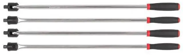 Alt view image 2 of 7 - TEKTON SBH01224 1/2 Inch Drive x 24 Inch Comfort Grip Breaker Bar